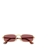 Ray-Ban rectangular polarised sunglasses 54mm (British brand)