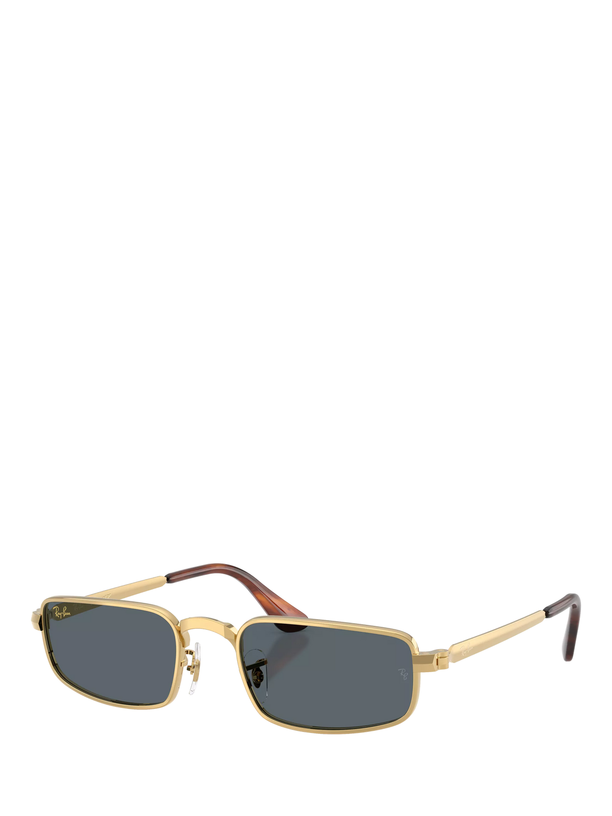 Ray-Ban RB3927 rectangular sunglasses arista gold blue, UK version