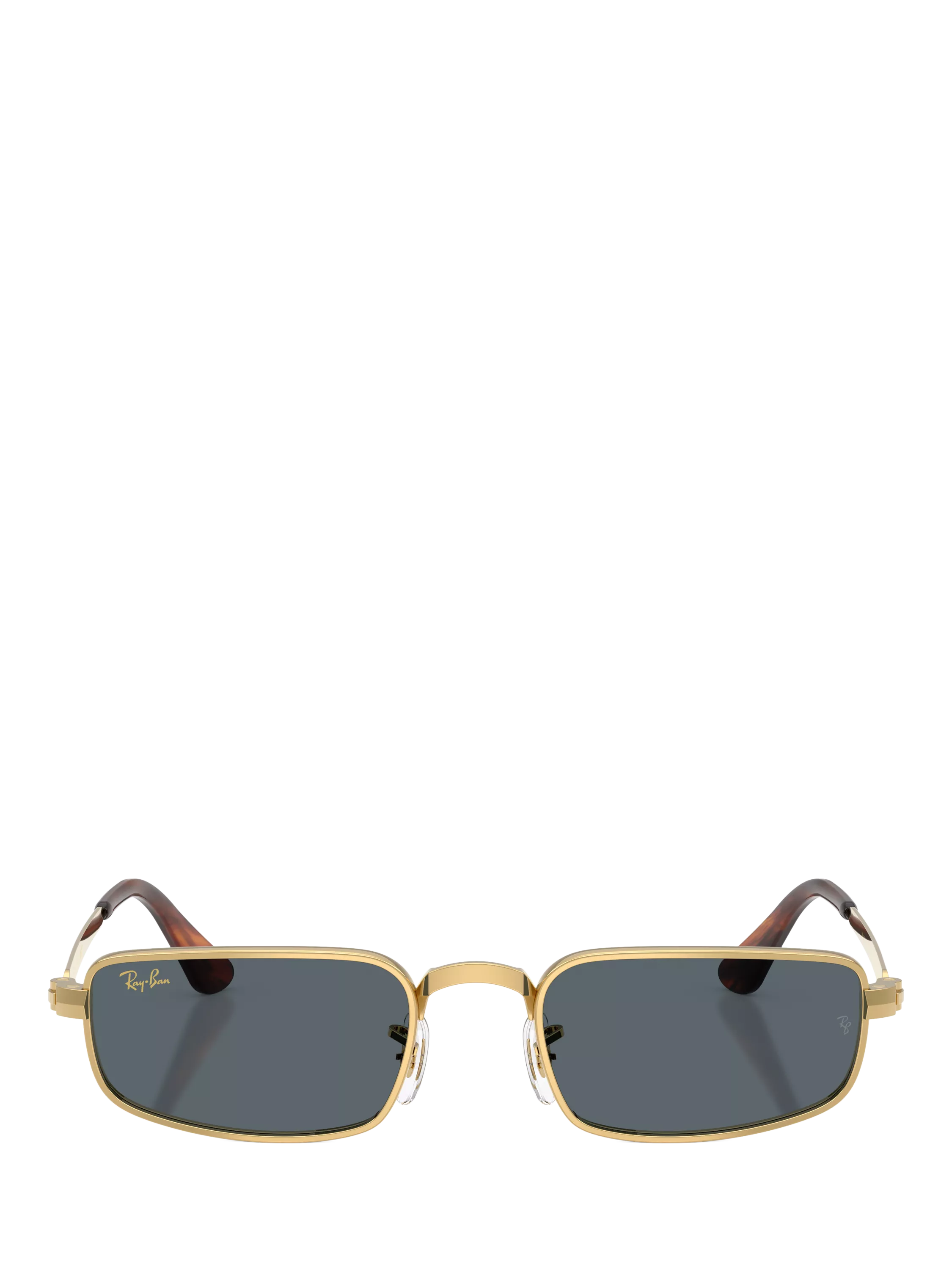 Ray-Ban RB3927 rectangular sunglasses arista gold blue, UK version