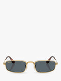 Ray-Ban RB3927 rectangular sunglasses arista gold blue, UK version