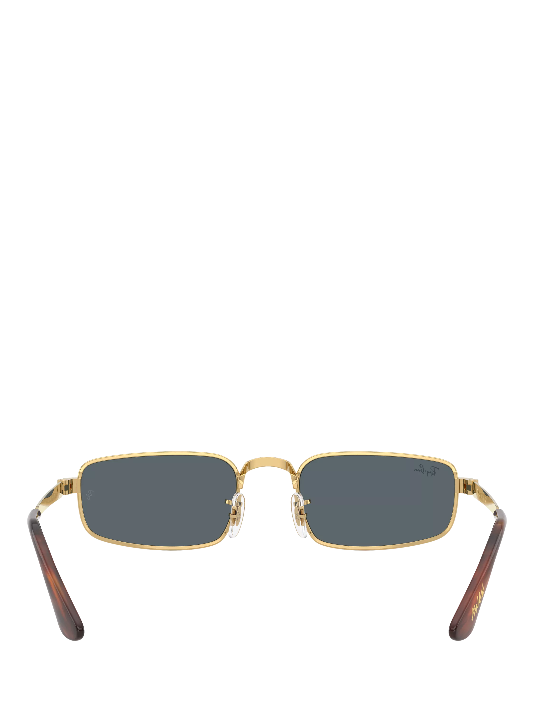 Ray-Ban RB3927 rectangular sunglasses arista gold blue, UK version