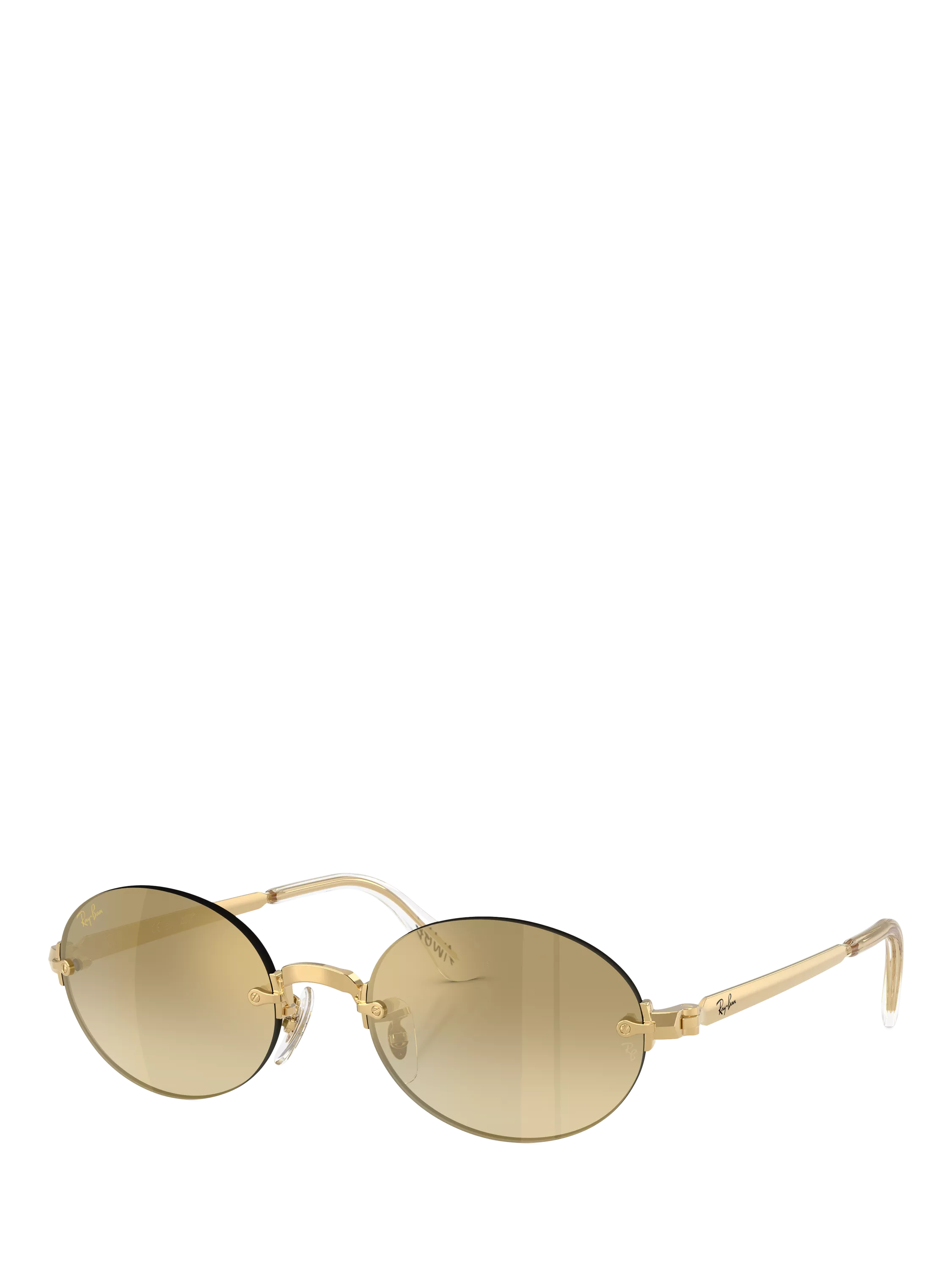 Ray-Ban oval sunglasses A$AP Rocky metal collection - British product