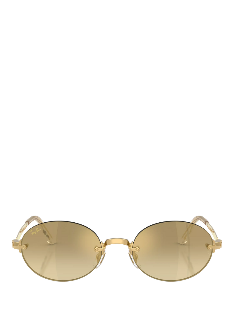 Ray-Ban oval sunglasses A$AP Rocky metal collection - British product