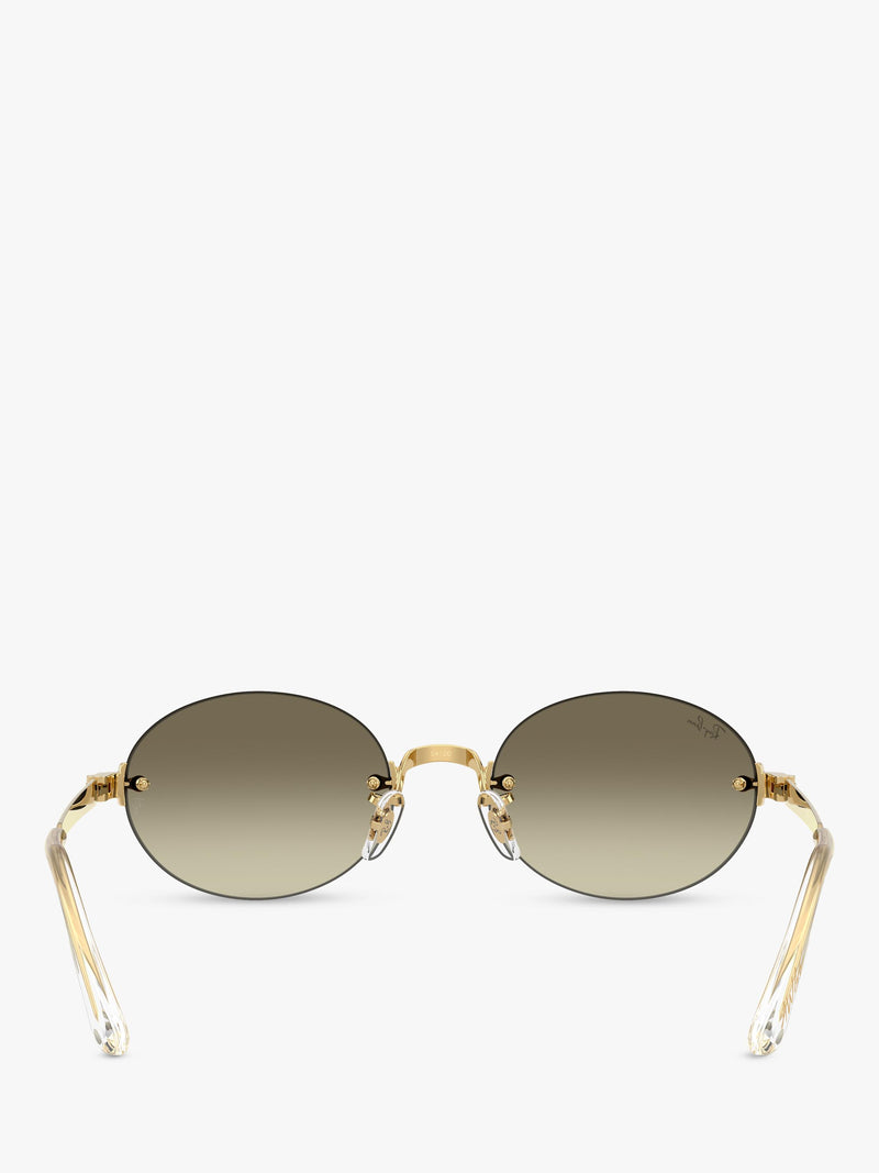 Ray-Ban oval sunglasses A$AP Rocky metal collection - British product