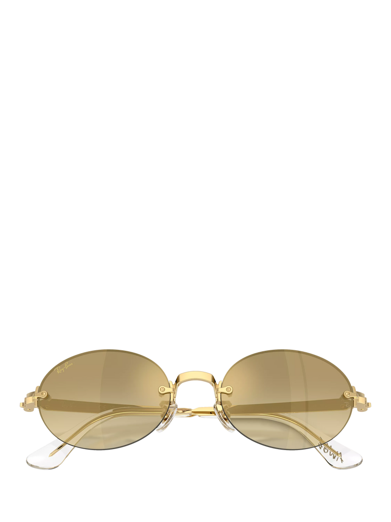 Ray-Ban oval sunglasses A$AP Rocky metal collection - British product