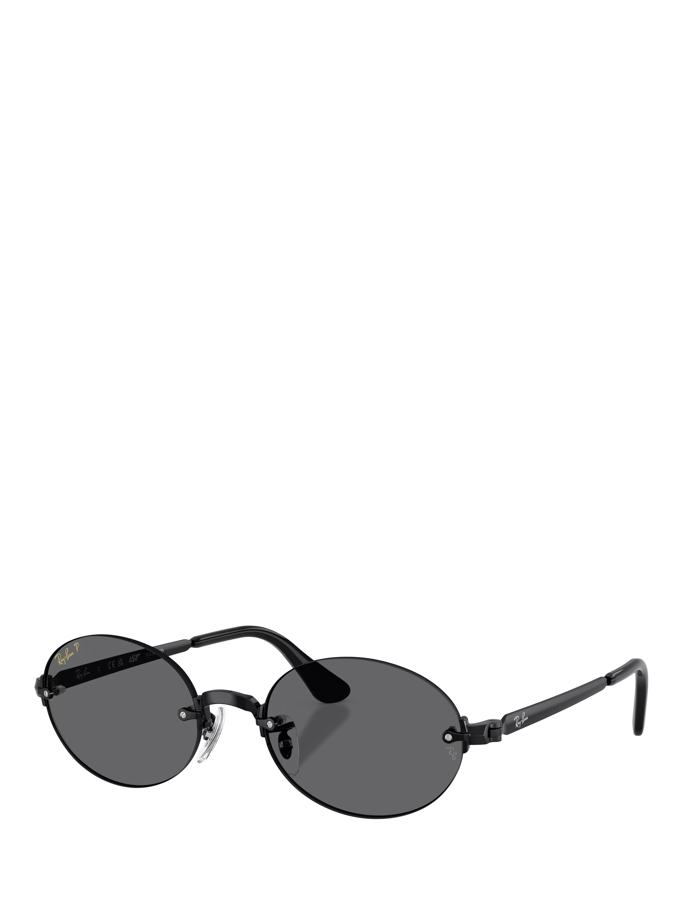 Ray-Ban RB3929 polarised oval sunglasses from A$AP Rocky, imported from the UK