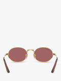 Ray-Ban sunglasses oval arista gold pink, UK version