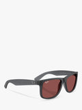 Ray-Ban Justin classic square sunglasses opal grey red, UK version