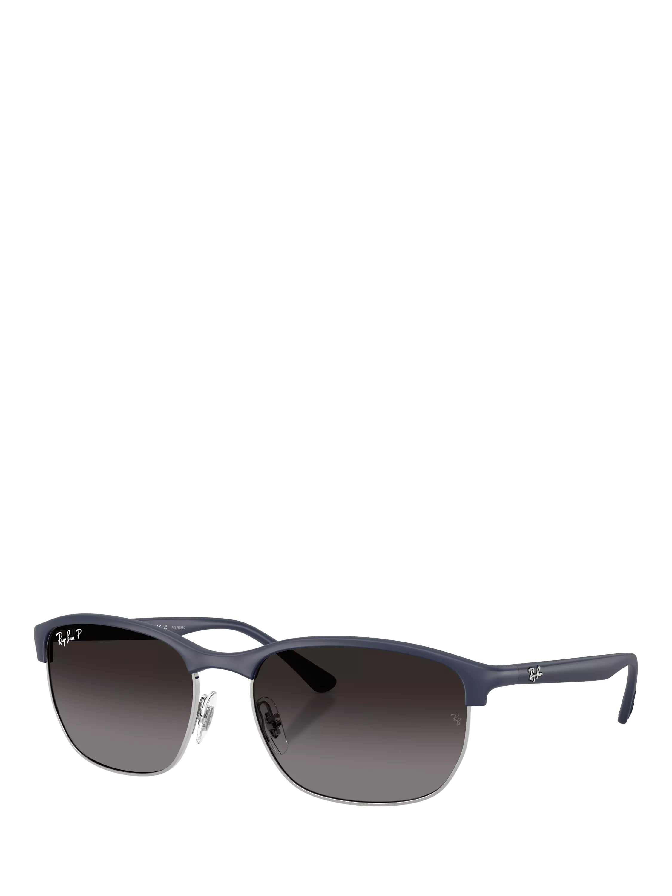 Ray-Ban square sunglasses blue polycarbonate 59mm - British product