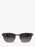 Ray-Ban square sunglasses blue polycarbonate 59mm - British product