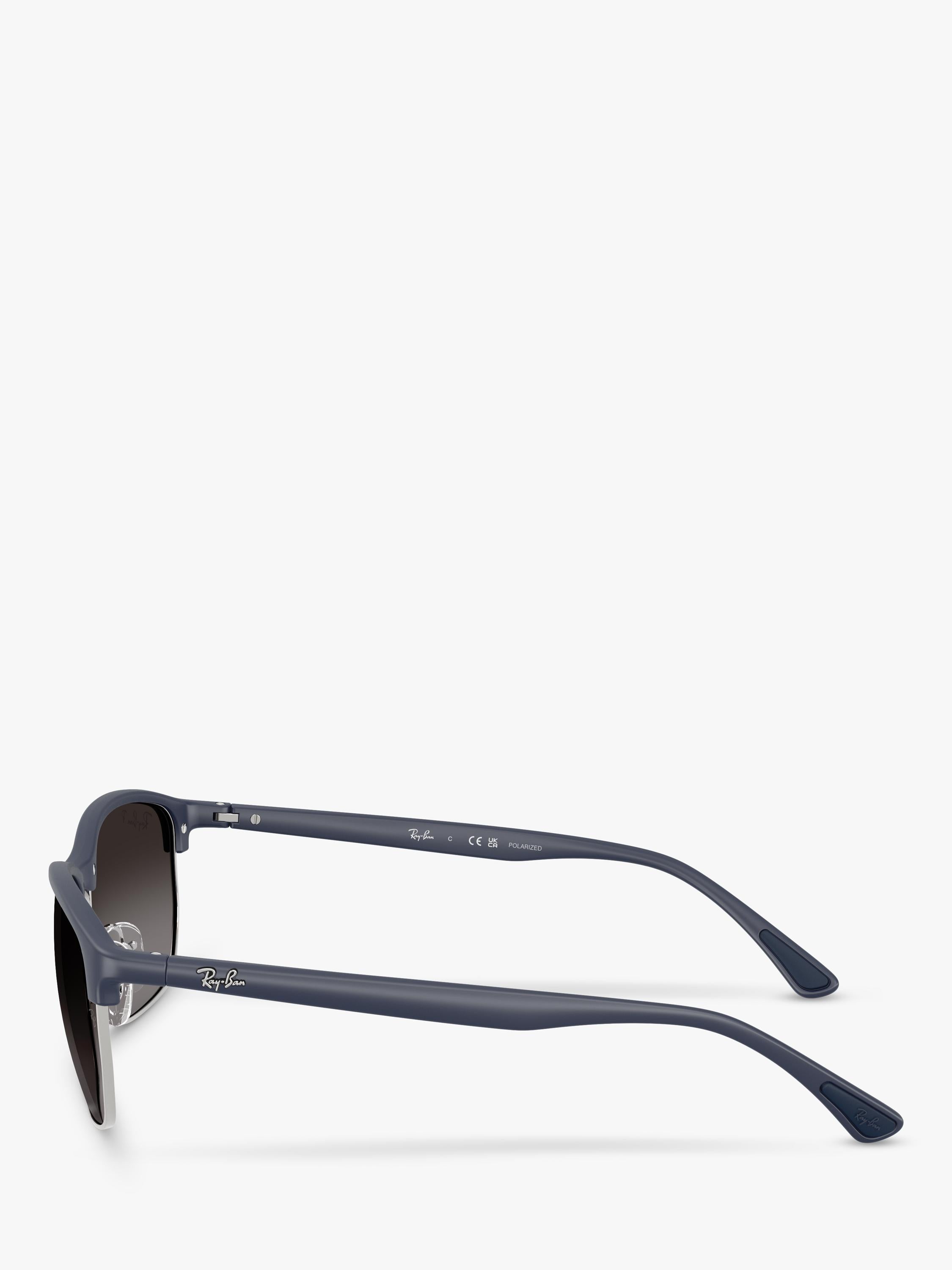 Ray-Ban square sunglasses blue polycarbonate 59mm - British product