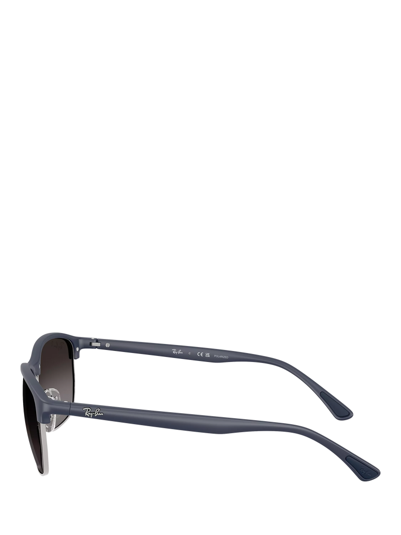 Ray-Ban square sunglasses blue polycarbonate 59mm - British product