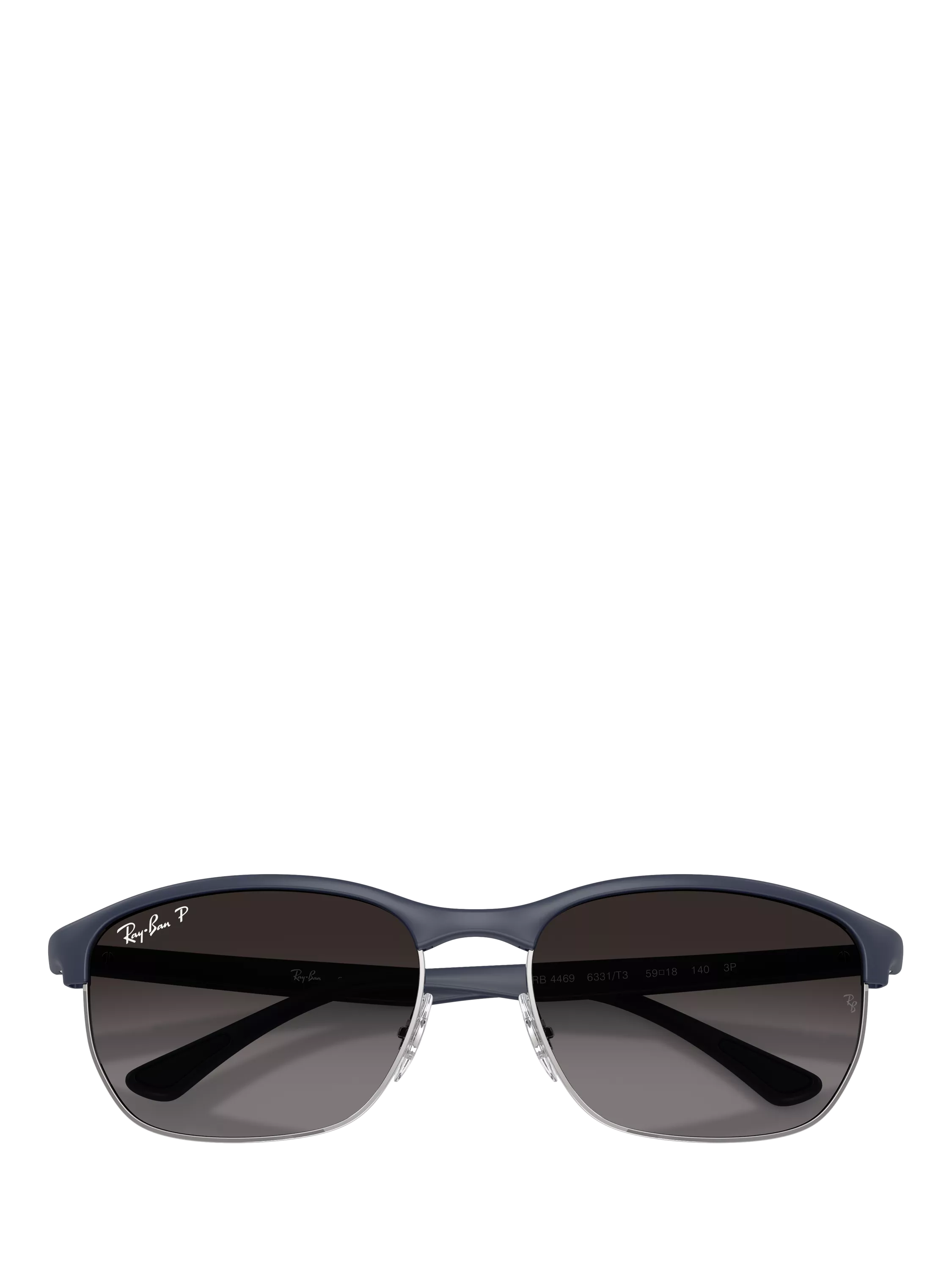 Ray-Ban square sunglasses blue polycarbonate 59mm - British product