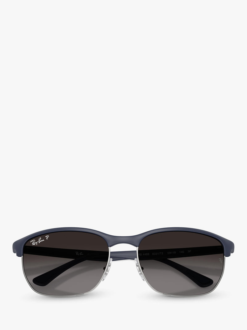 Ray-Ban square sunglasses blue polycarbonate 59mm - British product