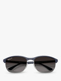 Ray-Ban square sunglasses blue polycarbonate 59mm - British product