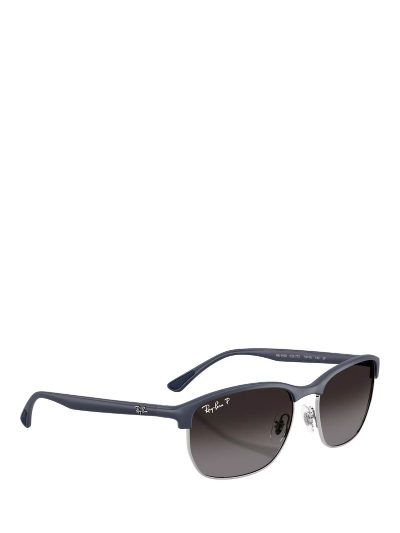 Ray-Ban square sunglasses blue polycarbonate 59mm - British product