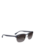 Ray-Ban square sunglasses blue polycarbonate 59mm - British product