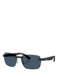 Ray-Ban RB4470CH irregular sunglasses sand black - British product