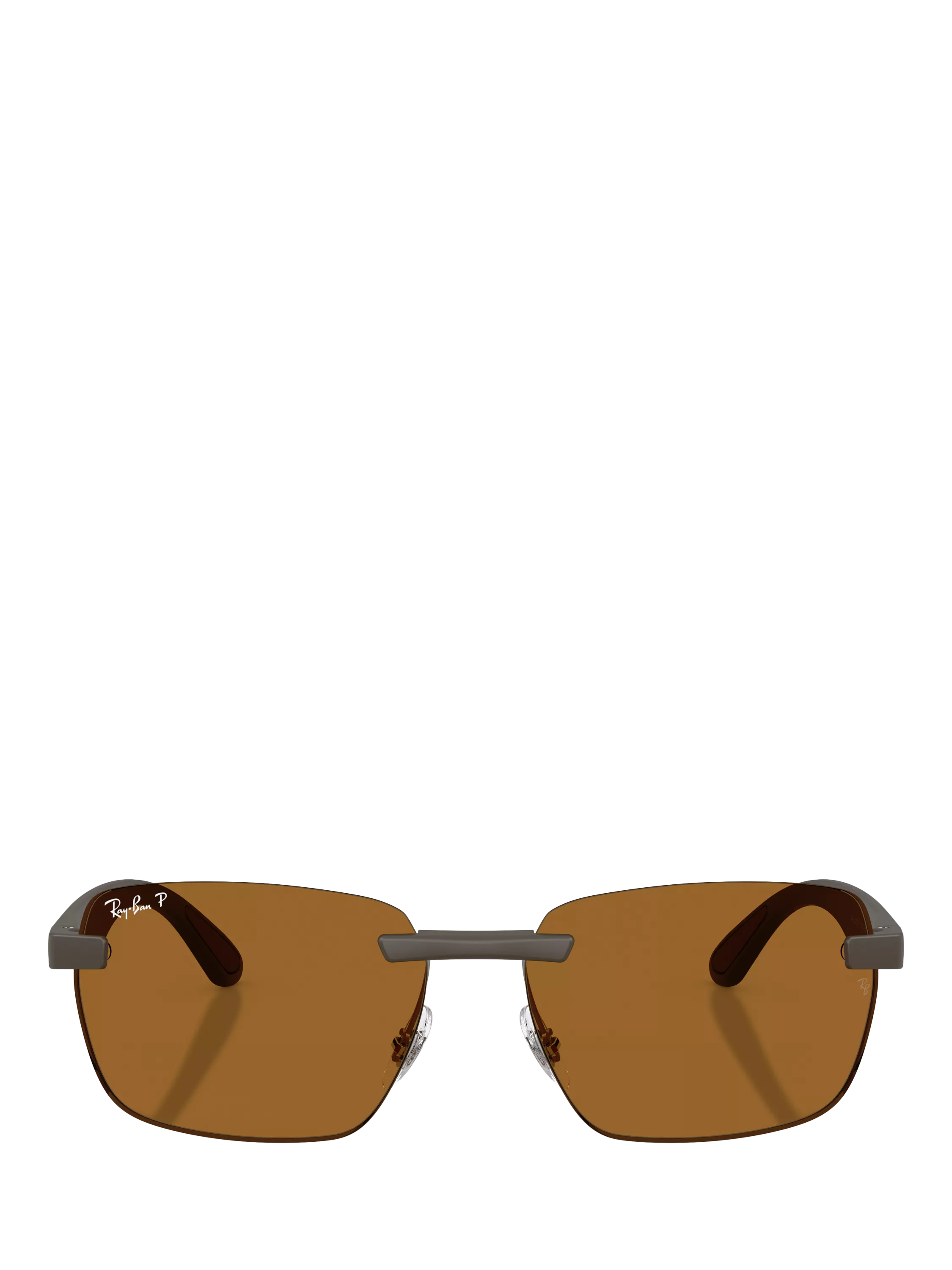Ray-Ban RB4470CH Ultra Polarised Rectangular Sunglasses, UK version