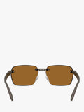 Ray-Ban RB4470CH Ultra Polarised Rectangular Sunglasses, UK version