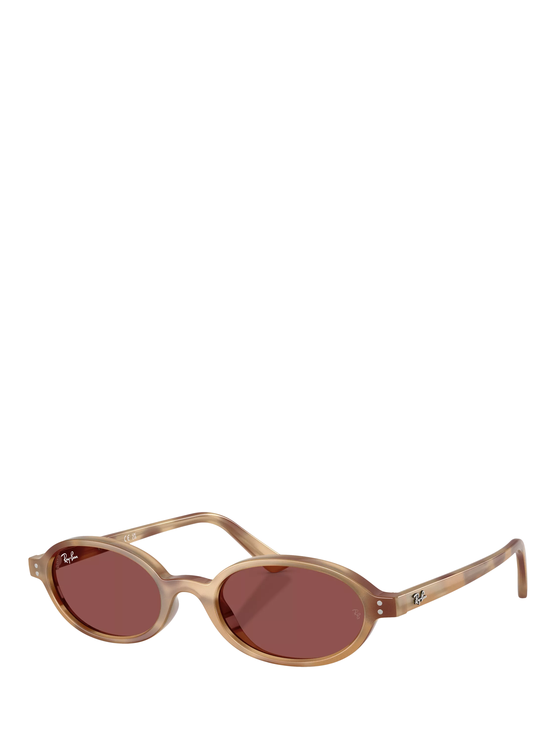 Ray-Ban oval sunglasses cream havana 48mm - British product