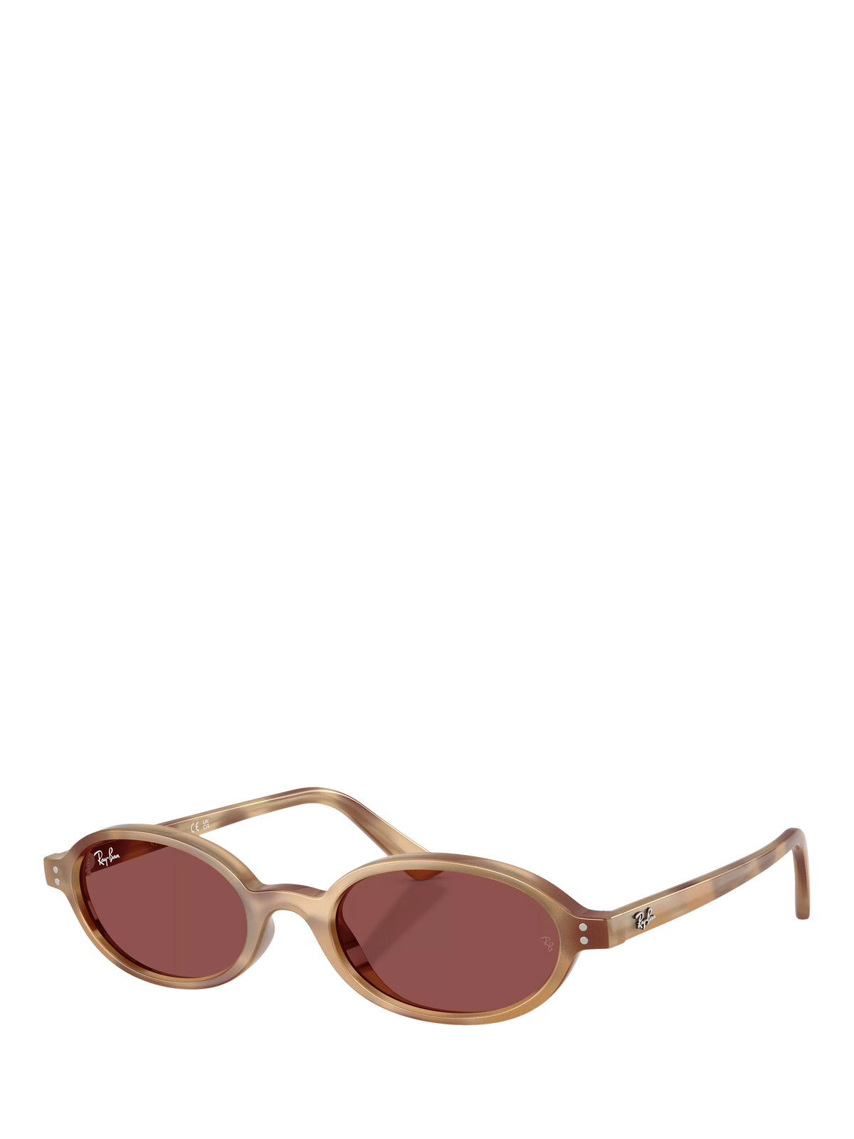 Ray-Ban oval sunglasses cream havana 48mm - British product