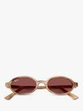 Ray-Ban oval sunglasses cream havana 48mm - British product