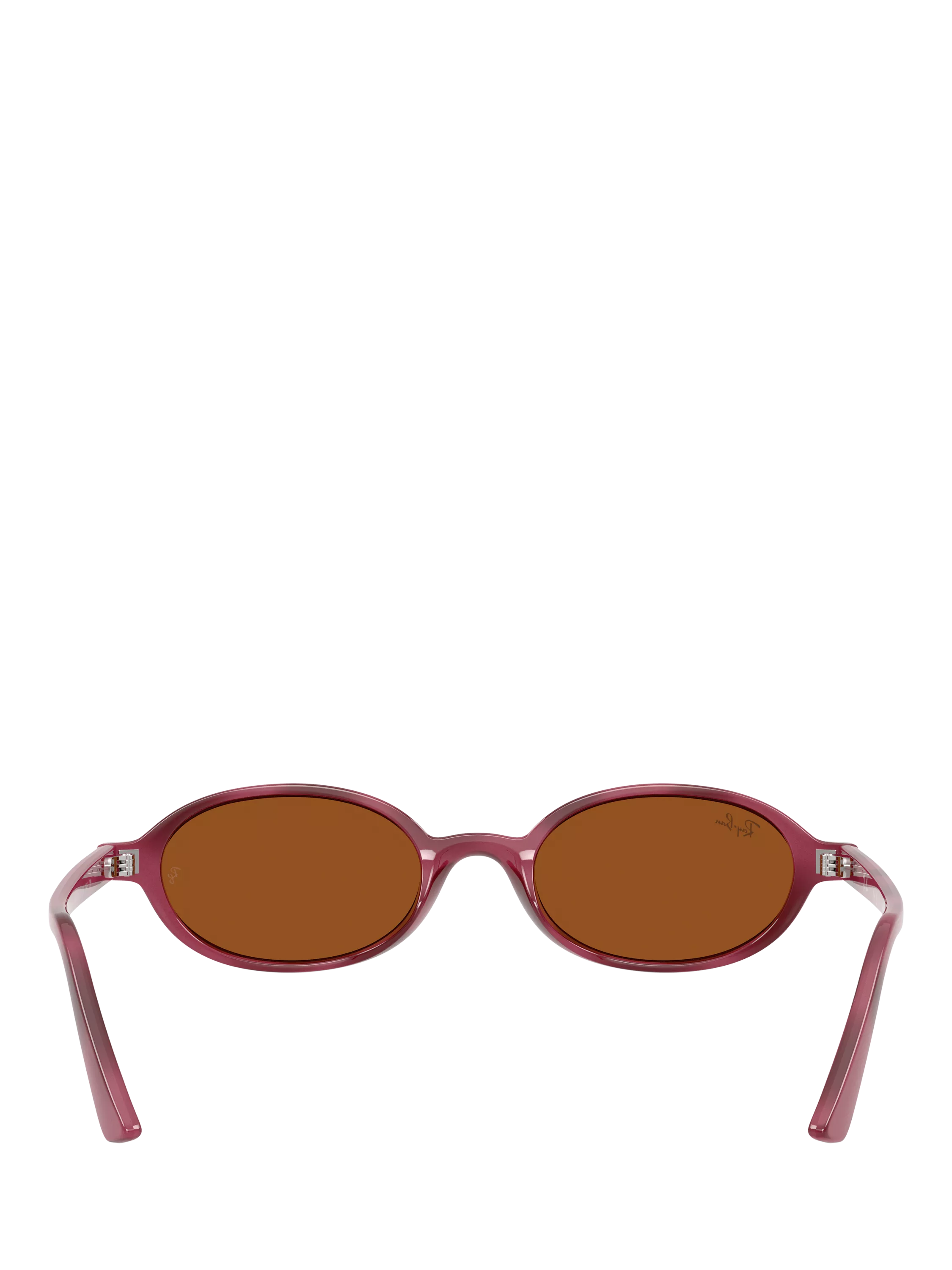Ray-Ban RB4472 oval sunglasses violet havana purple frame - British product