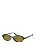 Ray-Ban oval sunglasses Havana/Green, UK version