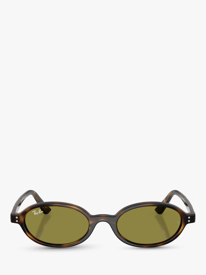Ray-Ban oval sunglasses Havana/Green, UK version
