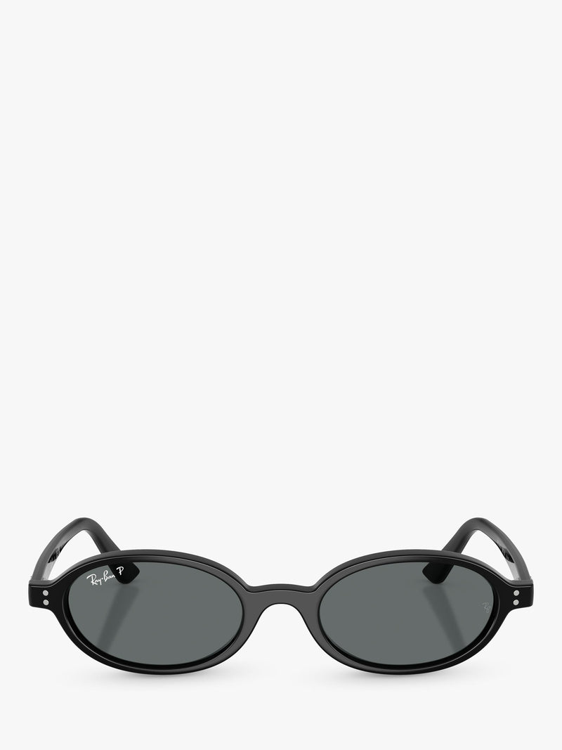 Ray-Ban oval sunglasses black (British brand)