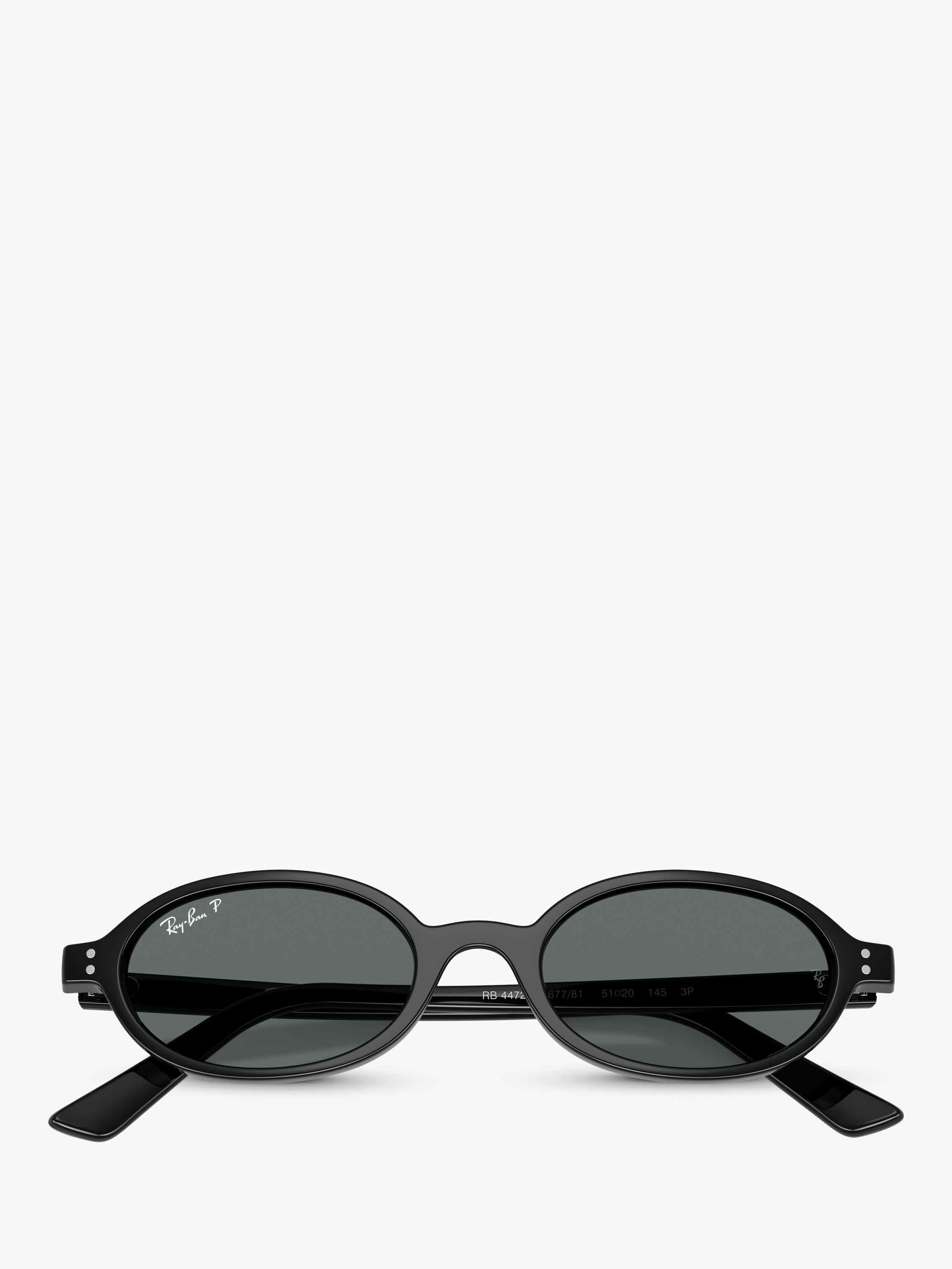 Ray-Ban oval sunglasses black (British brand)