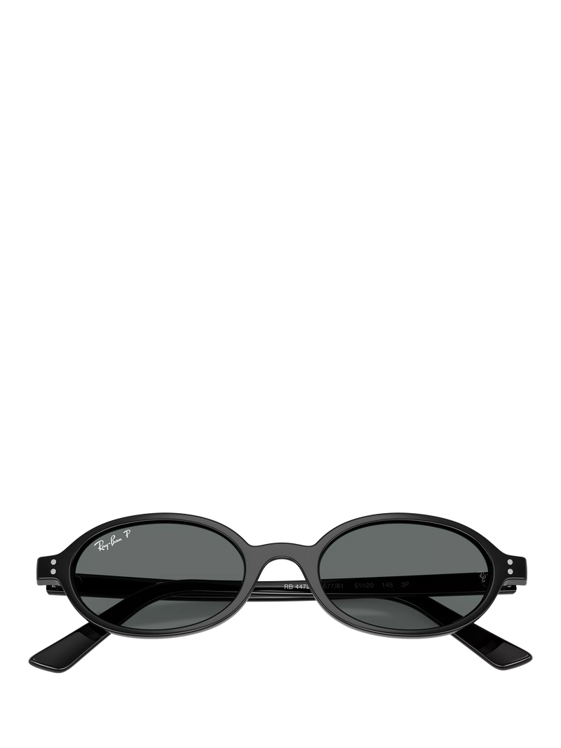 Ray-Ban oval sunglasses black (British brand)