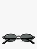 Ray-Ban oval sunglasses black (British brand)