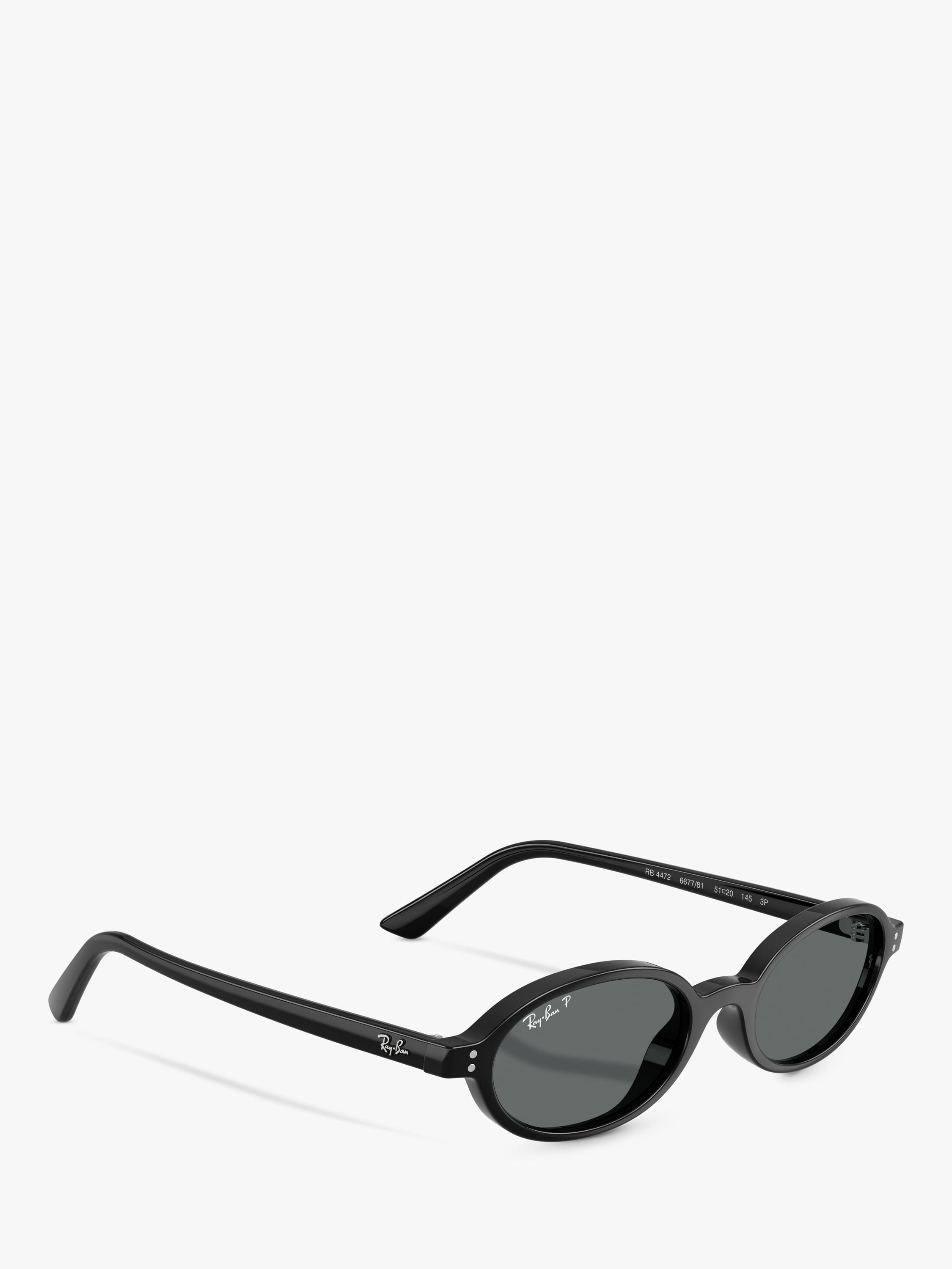 Ray-Ban oval sunglasses black (British brand)