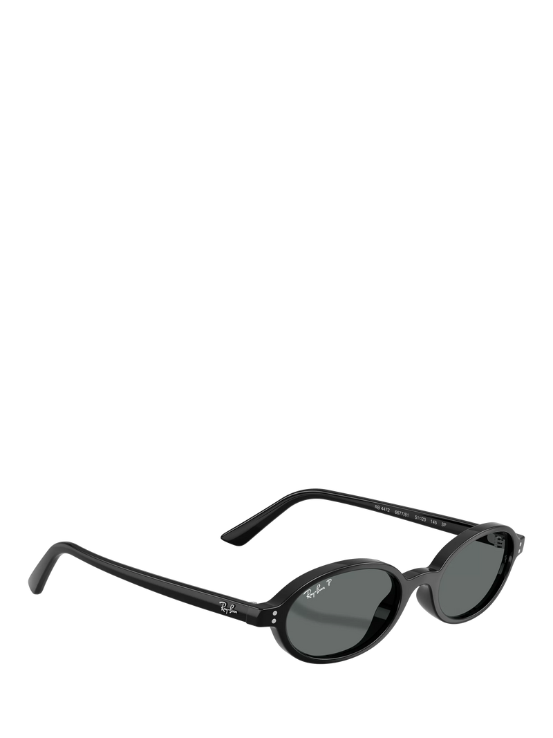 Ray-Ban oval sunglasses black (British brand)