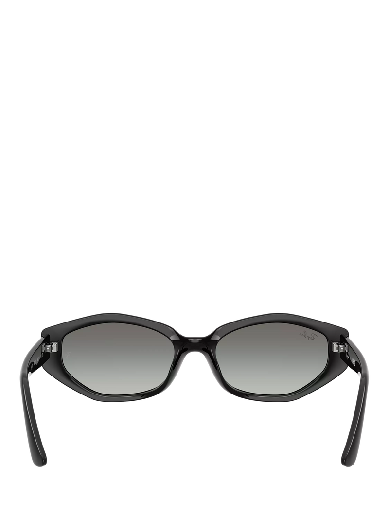 Ray-Ban irregular sunglasses with gradient lenses, UK version