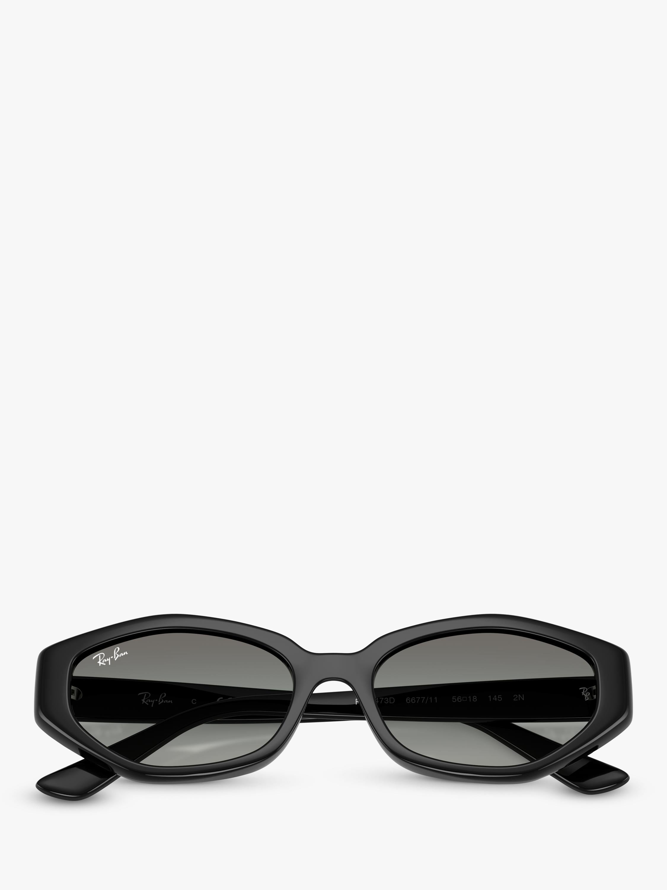 Ray-Ban irregular sunglasses with gradient lenses, UK version