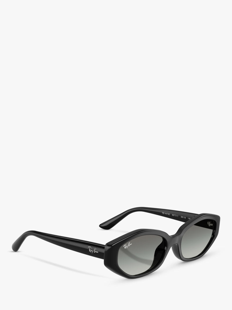 Ray-Ban irregular sunglasses with gradient lenses, UK version