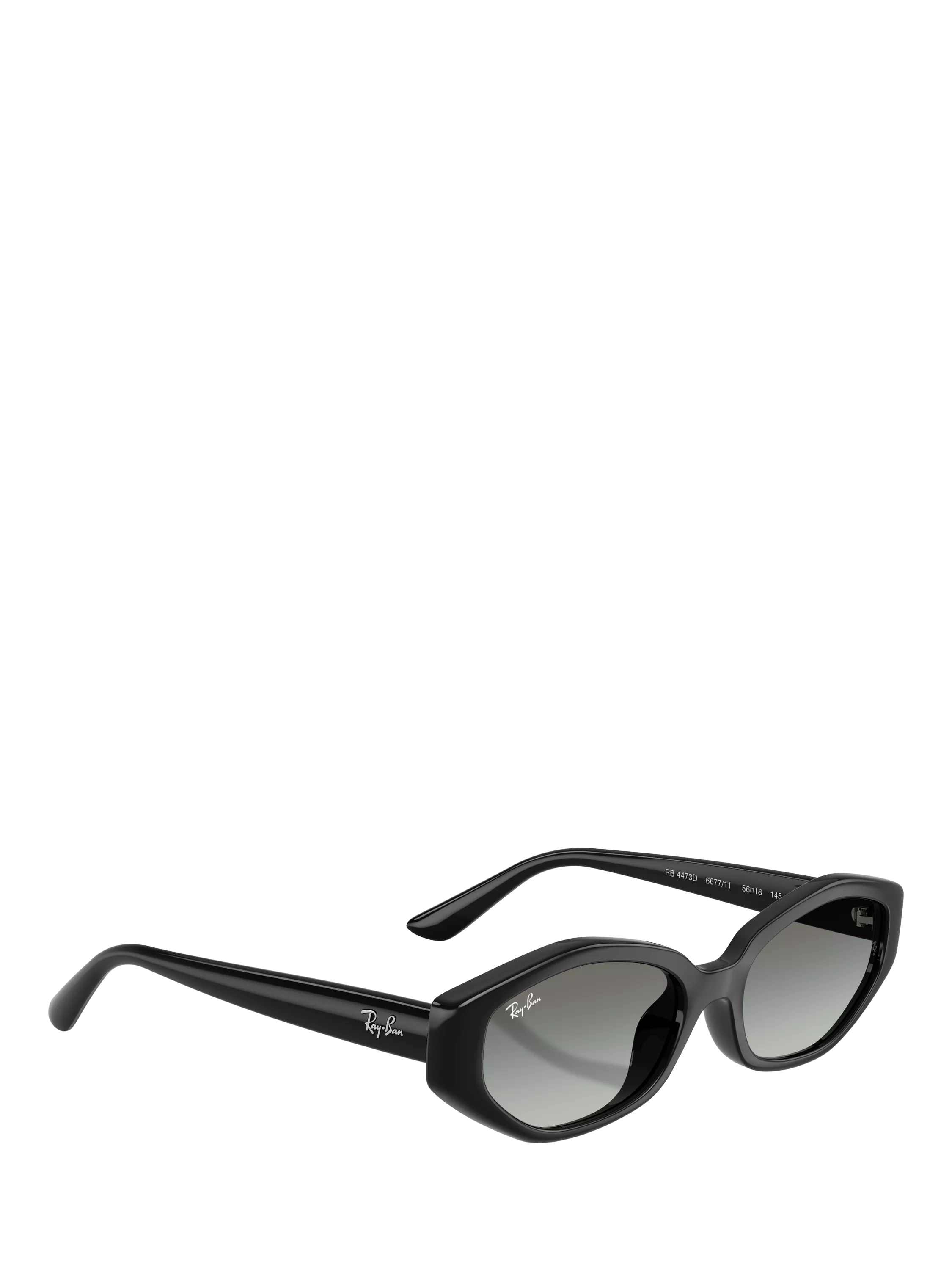 Ray-Ban irregular sunglasses with gradient lenses, UK version