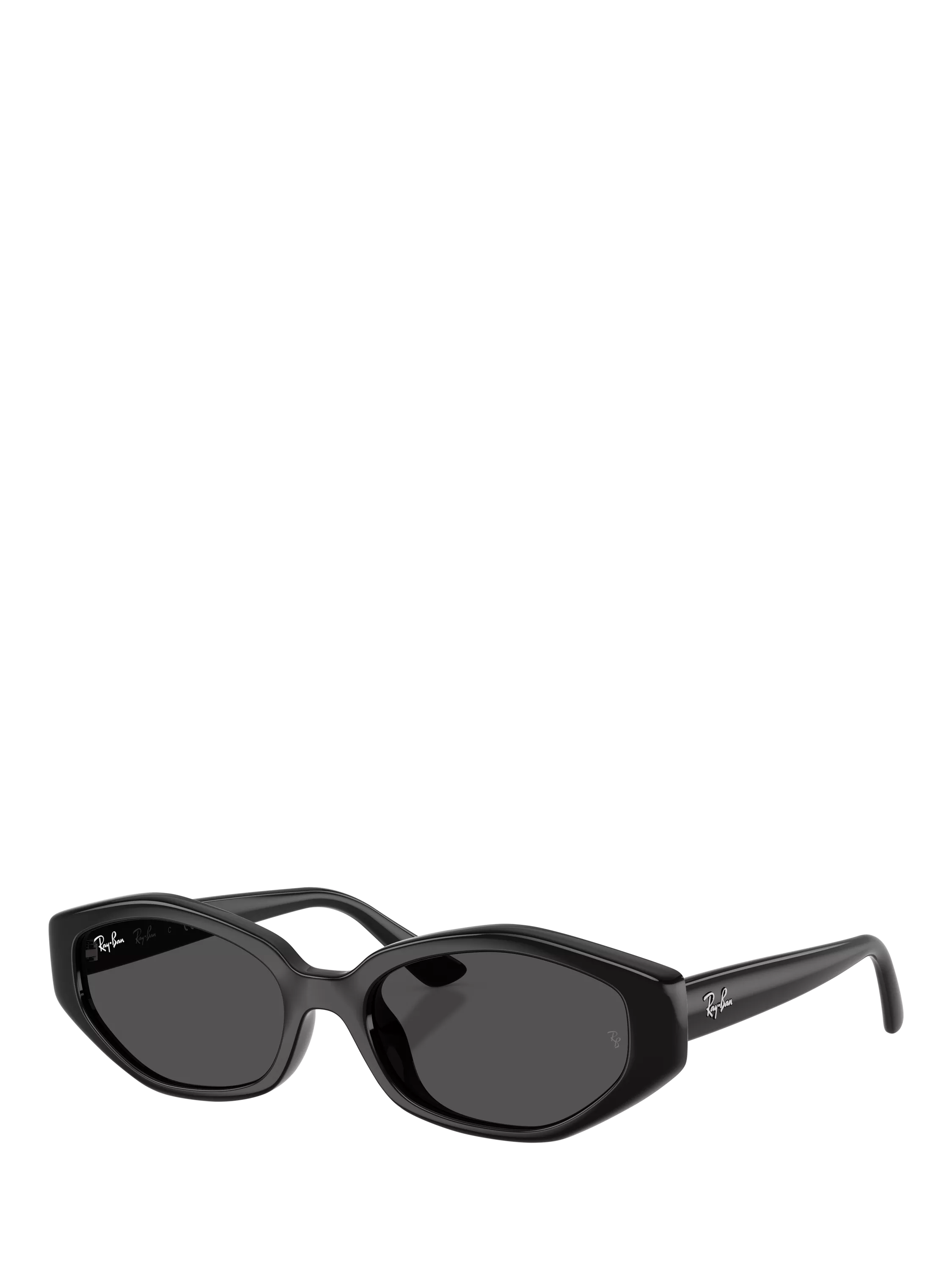 Ray-Ban irregular sunglasses black frame 56mm lens, imported from the UK