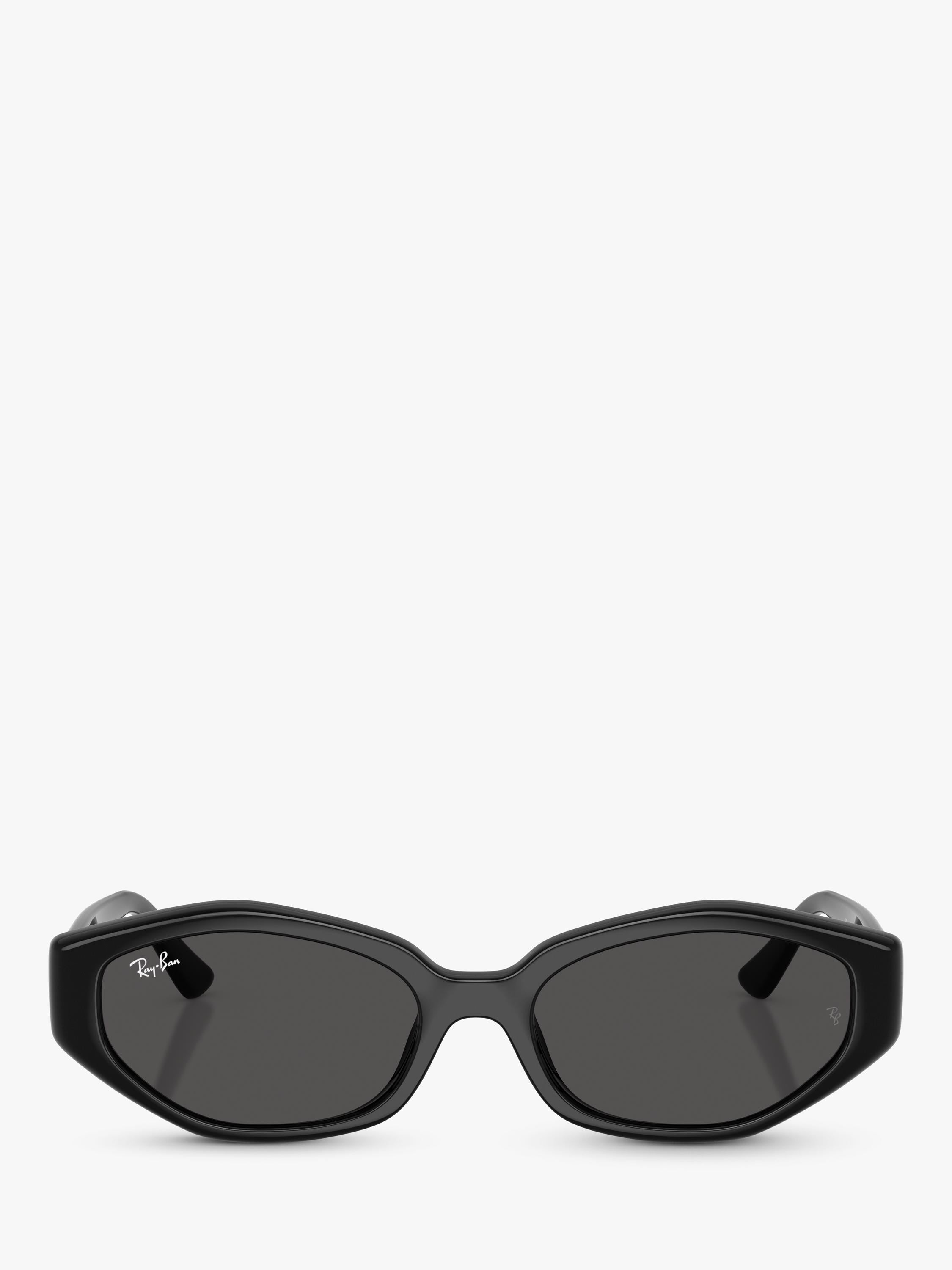 Ray-Ban irregular sunglasses black frame 56mm lens, imported from the UK