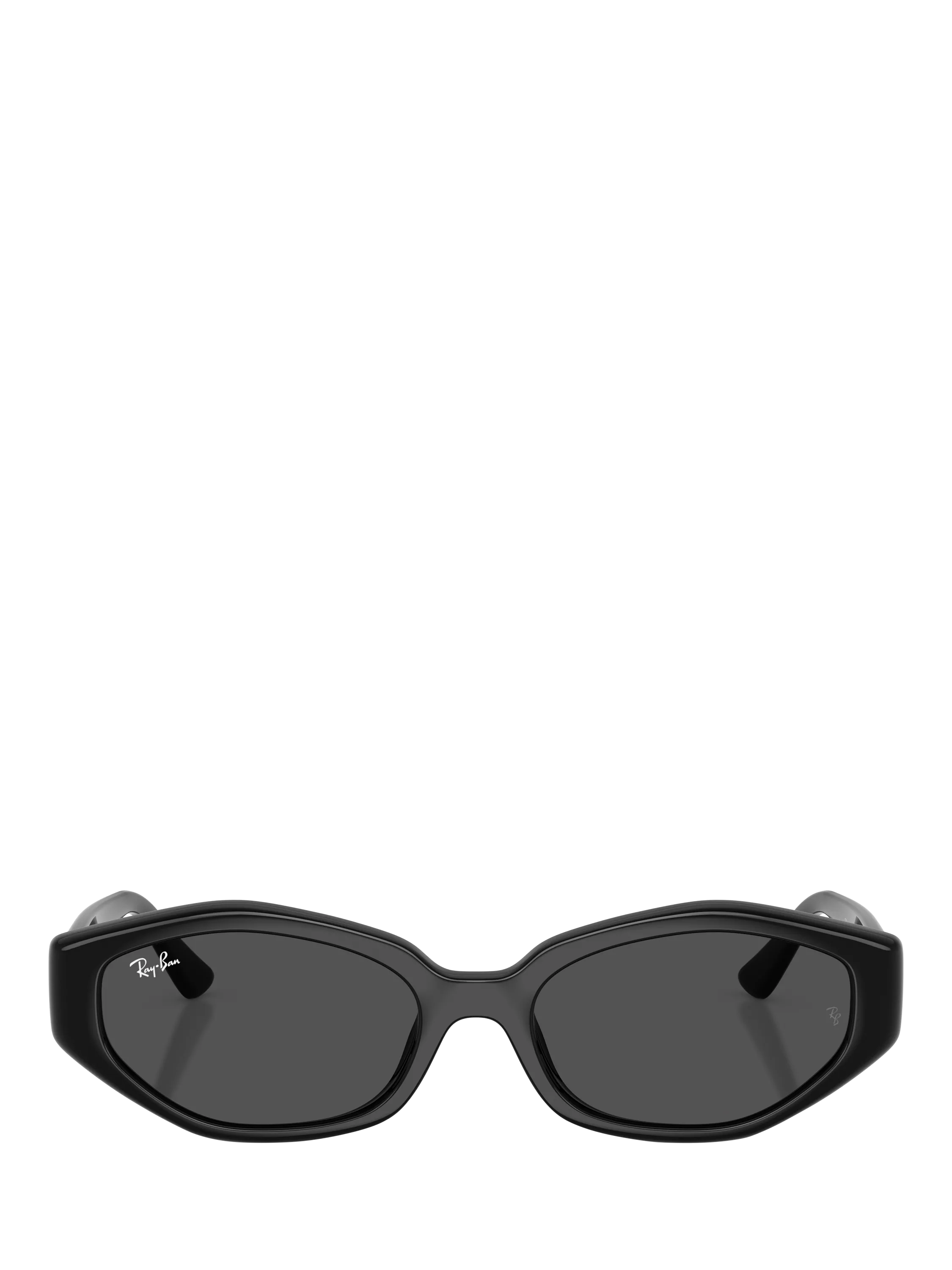 Ray-Ban irregular sunglasses black frame 56mm lens, imported from the UK