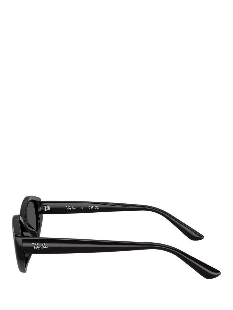 Ray-Ban irregular sunglasses black frame 56mm lens, imported from the UK