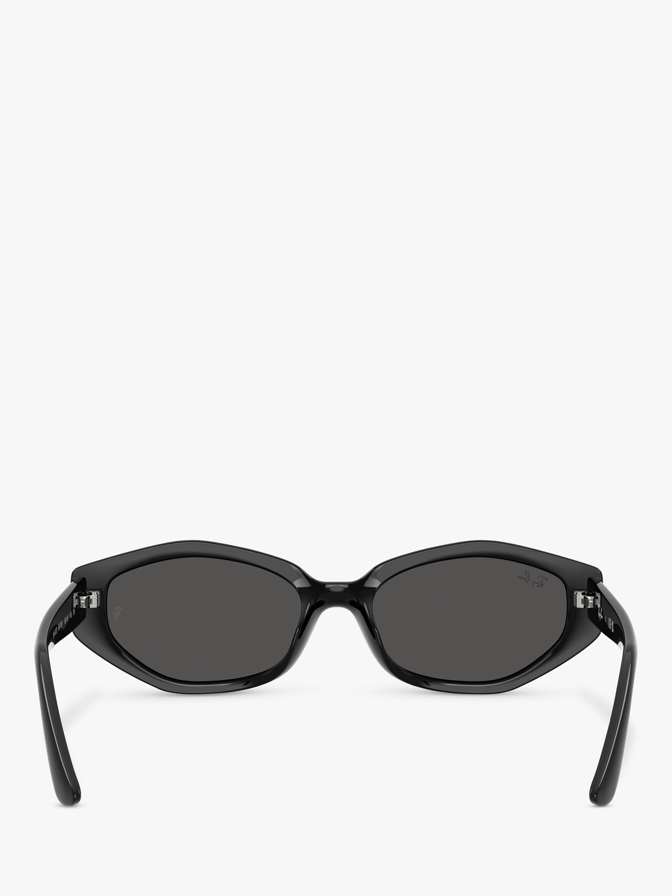 Ray-Ban irregular sunglasses black frame 56mm lens, imported from the UK