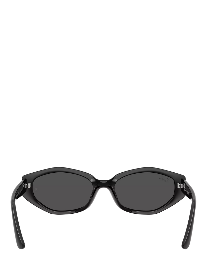 Ray-Ban irregular sunglasses black frame 56mm lens, imported from the UK