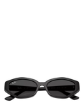 Ray-Ban irregular sunglasses black frame 56mm lens, imported from the UK