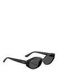 Ray-Ban irregular sunglasses black frame 56mm lens, imported from the UK