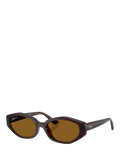 Ray-Ban RB4473D polarised sunglasses dark brown frame - British product