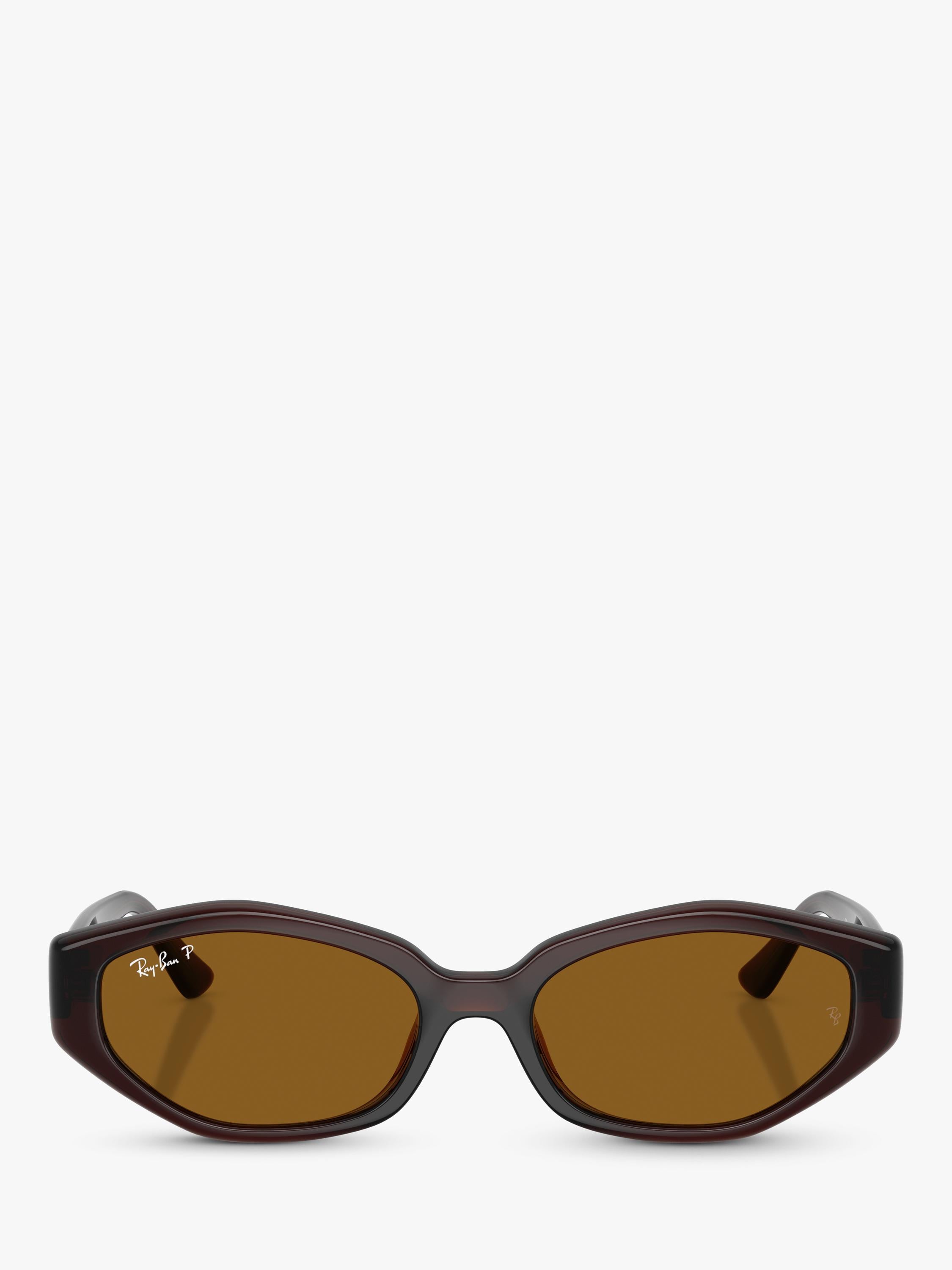 Ray-Ban RB4473D polarised sunglasses dark brown frame - British product